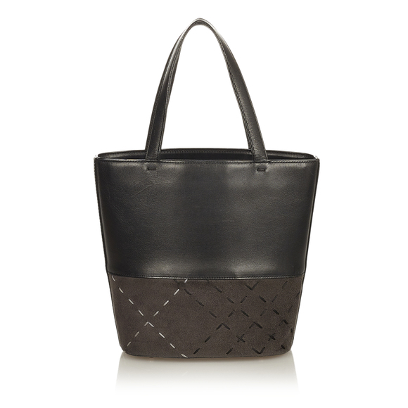 Pre-Loved Burberry Leather Handbag - Picture 3 of 8